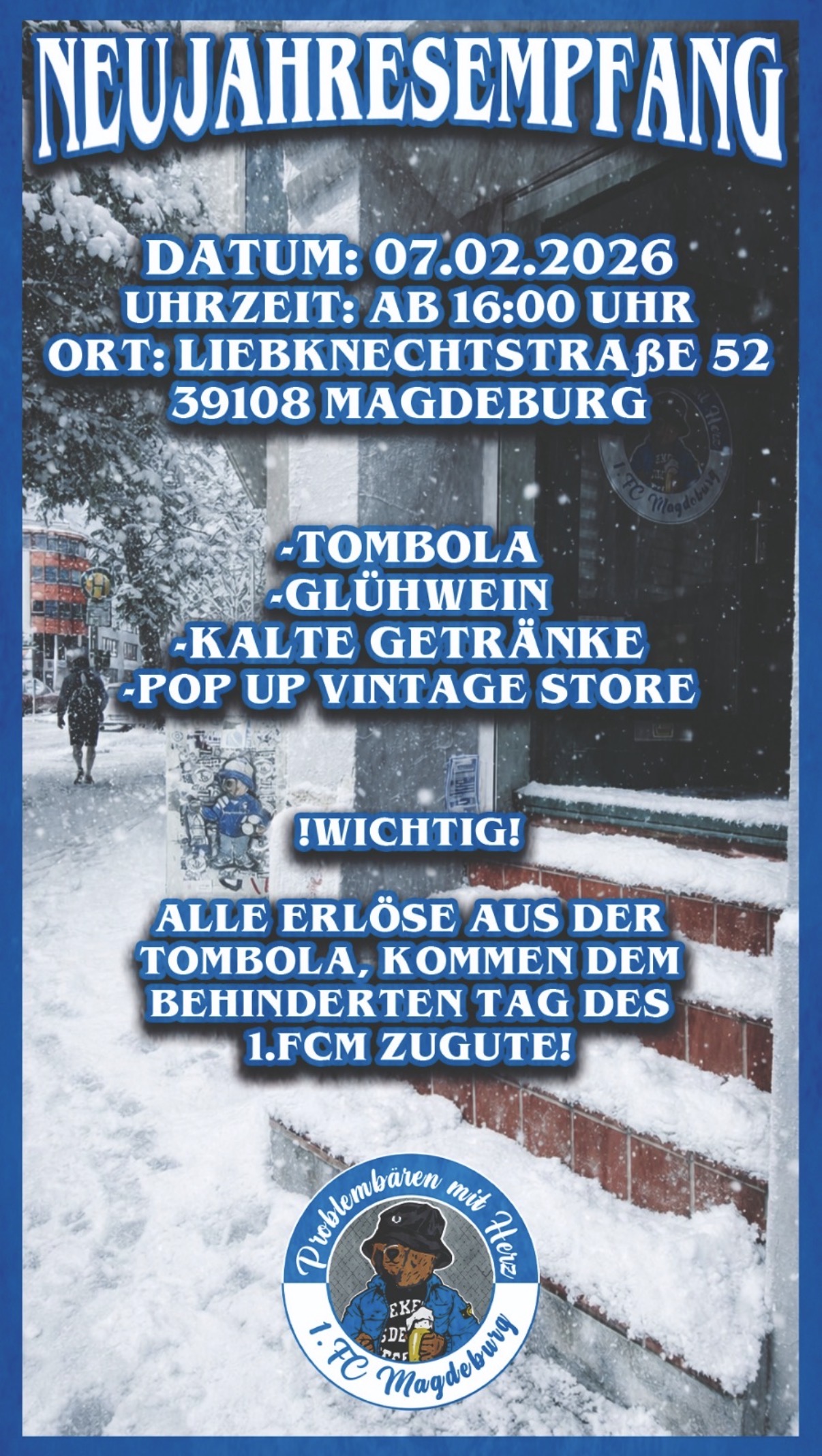 Neujahrsempfang Plakat 07.02.2026